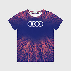 Футболка детская Audi red energy, цвет: 3D-принт