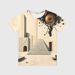 Футболка детская Архитектурный сюр, цвет: 3D-принт