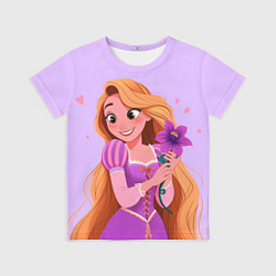 Футболка детская Rapunzel - big pictures, цвет: 3D-принт