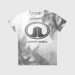 Футболка детская Great Wall - white gradient, цвет: 3D-принт