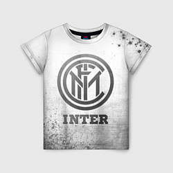 Футболка детская Inter - white gradient, цвет: 3D-принт