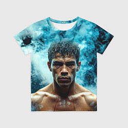 Футболка детская Артуро Гатти в дыму, цвет: 3D-принт