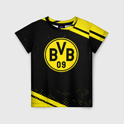 Футболка детская Borussia полосы, цвет: 3D-принт