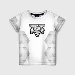 Футболка детская GTA white poly, цвет: 3D-принт