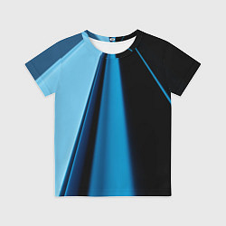 Футболка детская Black blue, цвет: 3D-принт