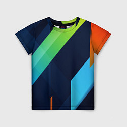 Футболка детская Multicolored, цвет: 3D-принт