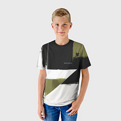 Футболка детская Haval логотип, цвет: 3D-принт — фото 2
