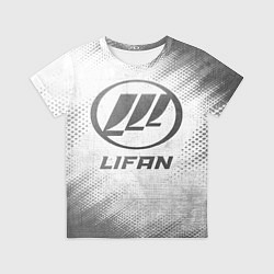 Футболка детская Lifan - white gradient, цвет: 3D-принт
