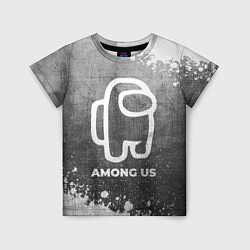 Футболка детская Among Us - grey gradient, цвет: 3D-принт