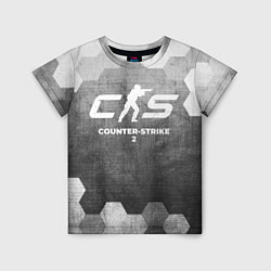 Футболка детская Counter-Strike 2 - grey gradient, цвет: 3D-принт