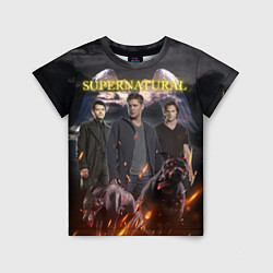 Детская футболка Supernatural - true hunters