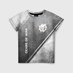 Футболка детская Gears of War - grey gradient вертикально, цвет: 3D-принт