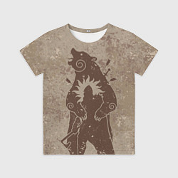 Футболка детская Медведь хранитель, цвет: 3D-принт