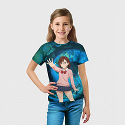 Футболка детская Сиратори Айра - знак стоп, цвет: 3D-принт — фото 2