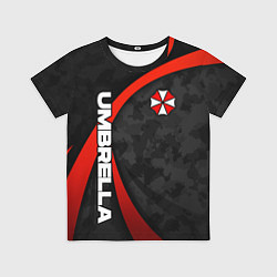 Футболка детская Umbrella - камуфляж, цвет: 3D-принт