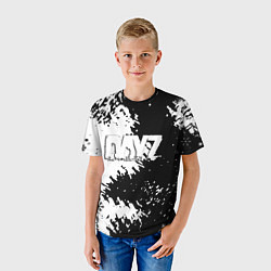 Футболка детская Dayz зима краски, цвет: 3D-принт — фото 2