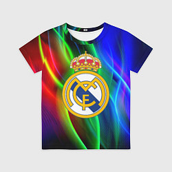Футболка детская Реал Мадрид, цвет: 3D-принт