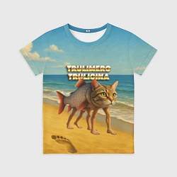 Футболка детская Trulimero Trulicina мем, цвет: 3D-принт