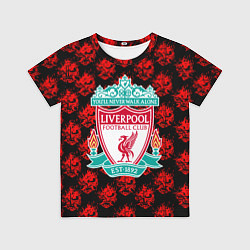 Футболка детская Liverpool samurai, цвет: 3D-принт