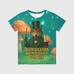 Футболка детская Волшебник Изумрудного города Волк, цвет: 3D-принт