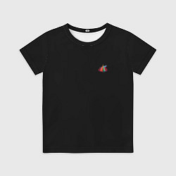 Футболка детская Ёлочные чудеса, цвет: 3D-принт