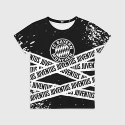 Футболка детская Бавария Мюнхен x Ювентус, цвет: 3D-принт