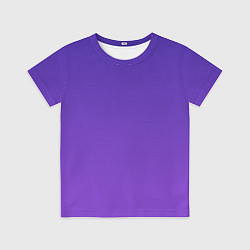 Футболка детская The color is purple, цвет: 3D-принт