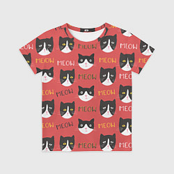 Детская футболка Meow