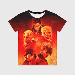 Футболка детская Big Bang: Flame Boys, цвет: 3D-принт