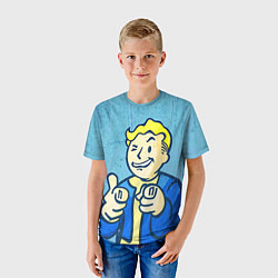 Футболка детская Fallout: It's okey, цвет: 3D-принт — фото 2