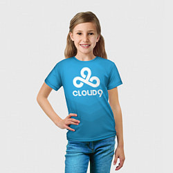 Футболка детская Cloud 9, цвет: 3D-принт — фото 2