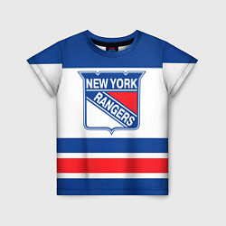 Футболка детская New York Rangers, цвет: 3D-принт