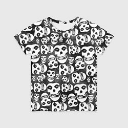 Футболка детская Misfits Pattern, цвет: 3D-принт