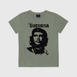Футболка хлопковая детская Che Guevara, цвет: авокадо