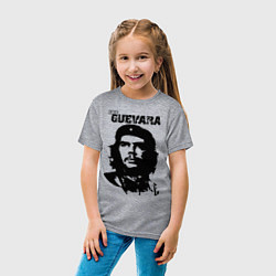 Футболка хлопковая детская Che Guevara, цвет: меланж — фото 2