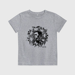 Футболка хлопковая детская Dolphin: Birds, цвет: меланж