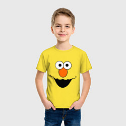 Футболка хлопковая детская Cookie Monster: Elmo, цвет: желтый — фото 2