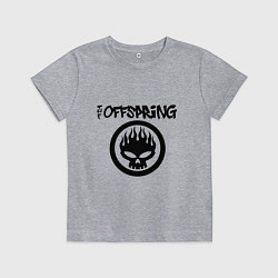 Футболка хлопковая детская The Offspring, цвет: меланж