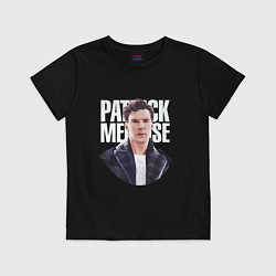 Футболка хлопковая детская Patrick Melrose, цвет: черный