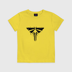 Футболка хлопковая детская Firefly Graffiti, цвет: желтый