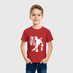 Футболка хлопковая детская THE LAST OF US, цвет: красный — фото 2