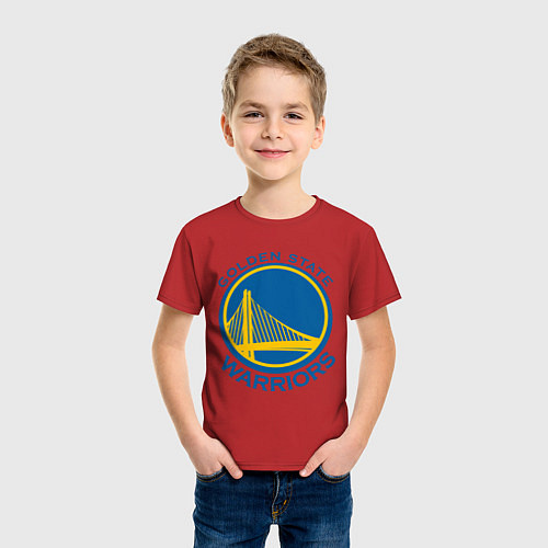 Детская футболка Golden state Warriors / Красный – фото 3