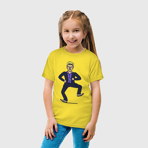 Детская футболка Little Big / Желтый – фото 4