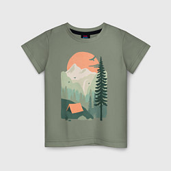 Детская футболка Wood Adventure