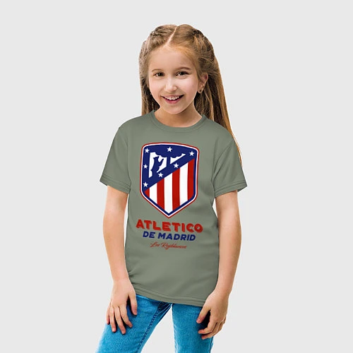 Детская футболка Atlecito de Madrid / Авокадо – фото 4