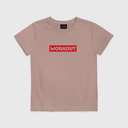 Детская футболка Obey workout