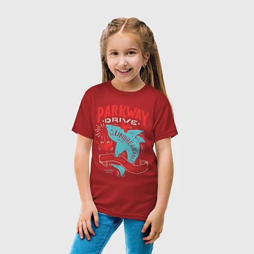 Детская футболка Parkway Drive: Unbreakable / Красный – фото 4