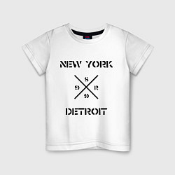 Детская футболка NY Detroit