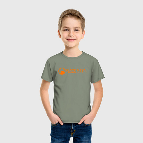 Детская футболка Black Mesa: Research Facility / Авокадо – фото 3