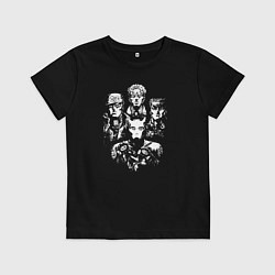 Футболка хлопковая детская JoJo, цвет: черный